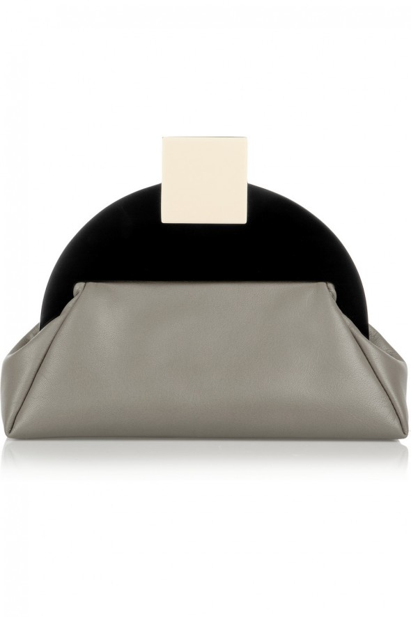 Haute Bag of the Week: MATTER MATTERS Deco leather and acrylic clutch