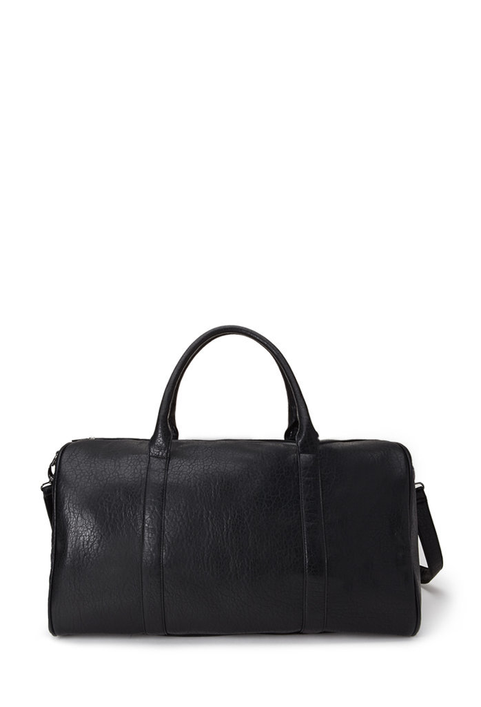 Forever 21 Pebbled Faux Leather Weekender