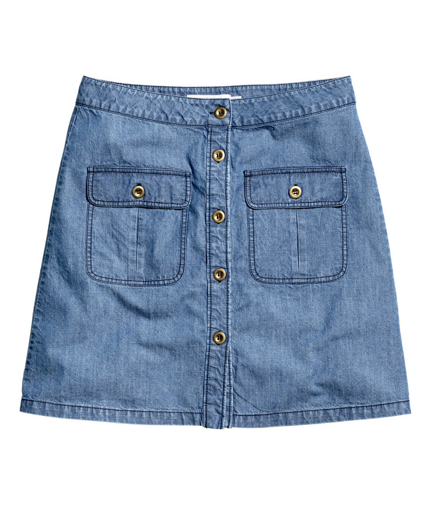 H&M Denim Skirt ($30)
