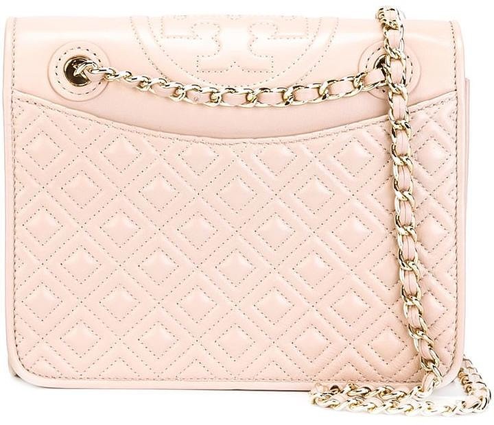 Tory Burch Fleming quilted shoulder bag ($493)
