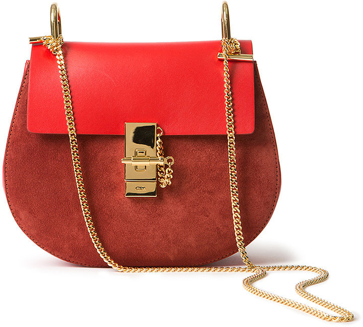 Chloé Drew Suede Contrast Bag ($1,950)
