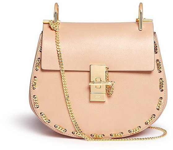  Chloé 'Drew' small chain border leather shoulder bag ($2,050)
