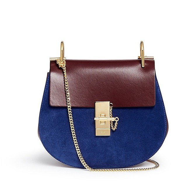 Chloé  'Drew' small suede leather shoulder bag ($2,085)
