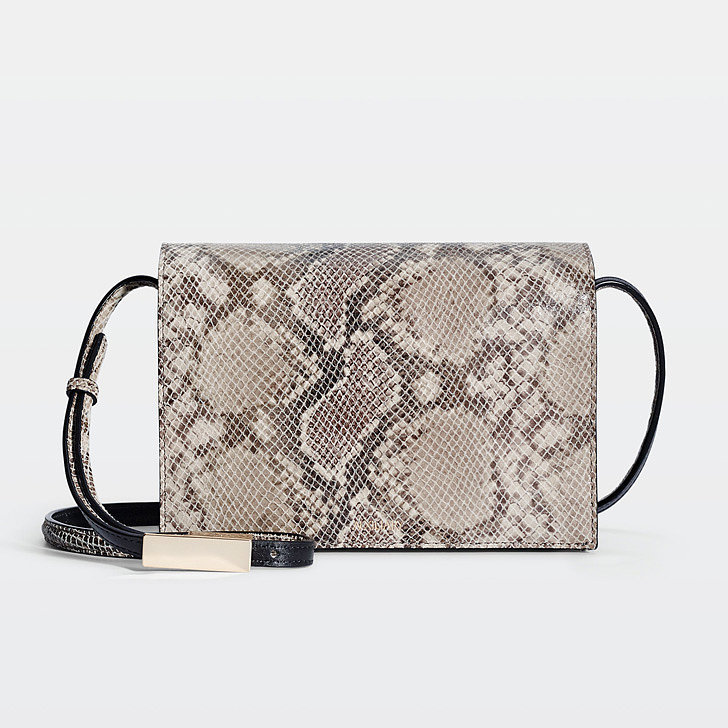 Aritzia Snakeskin Crossbody Bag ($275)
