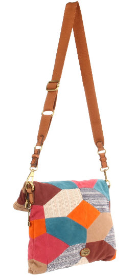 Fossil Explorer Patchwork Tote ZB5273