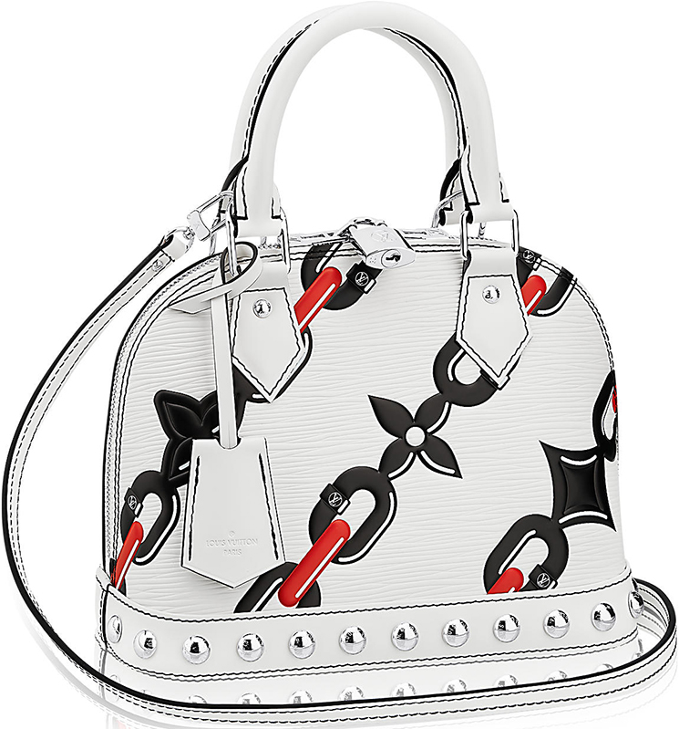 Louis Vuitton Monogram Chain Flower Bag 