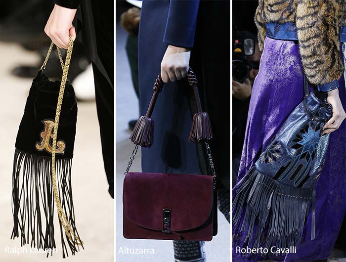 Bags with Swinging Tassels & Fringing