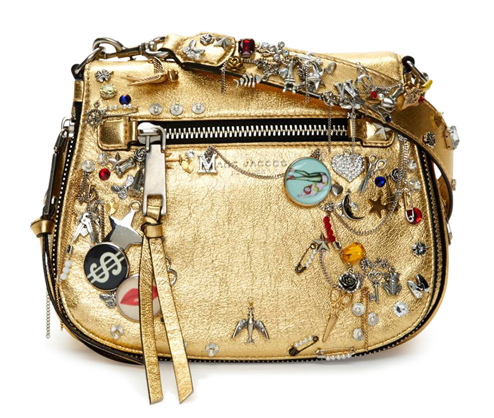Marc Jacobs Charms and Trinkets Small Saddle Bag