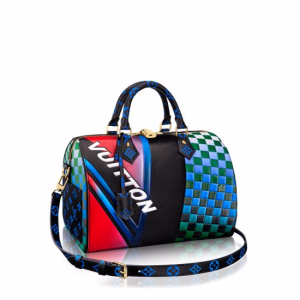 Louis Vuitton Race Print Speedy Bandouliere 30 Bag 