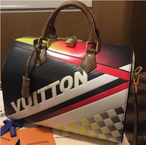 Louis Vuitton Race Print Speedy Bandouliere 30 Bag 