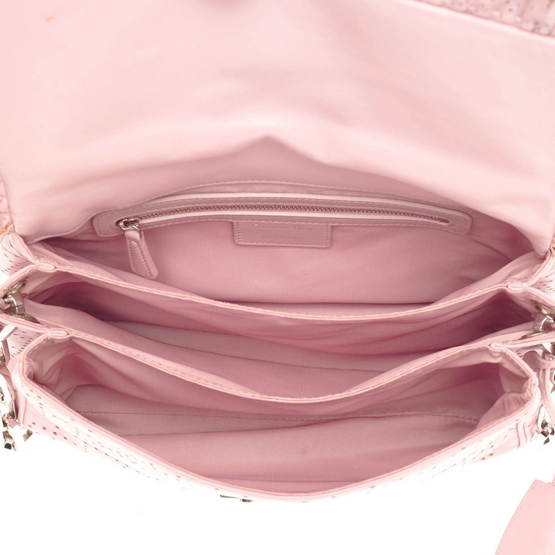 Dior New Lock Pink Evening Handbag