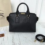 Burberry Clifton Tote Bag in Grained Leather