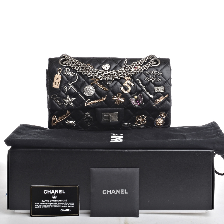 Chanel Reissue 2.55 Charms Shoulder Bag
