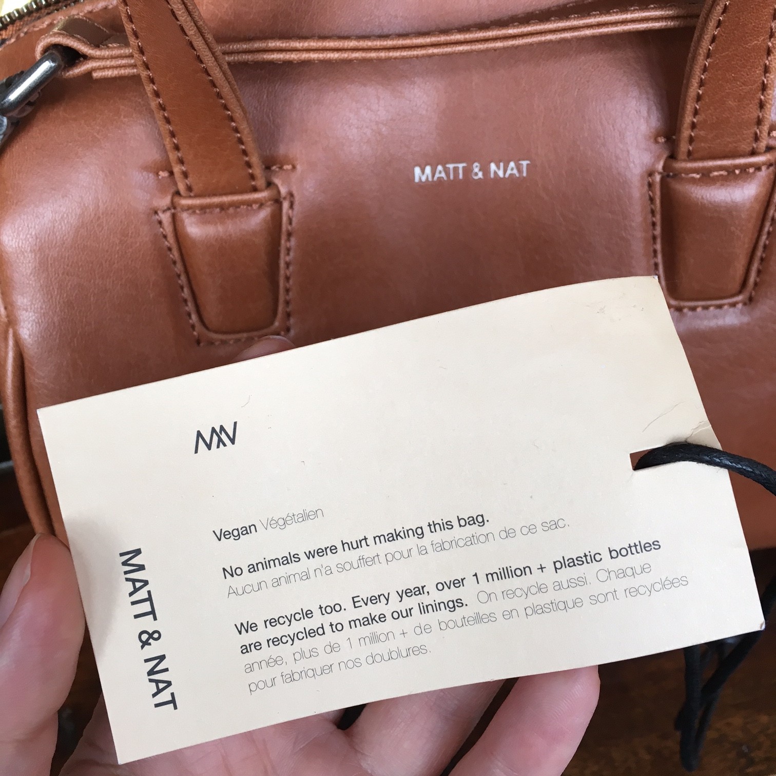 Reviewing The Sustainable Matt & Nat Mitsuko Mini Vintage Handbag