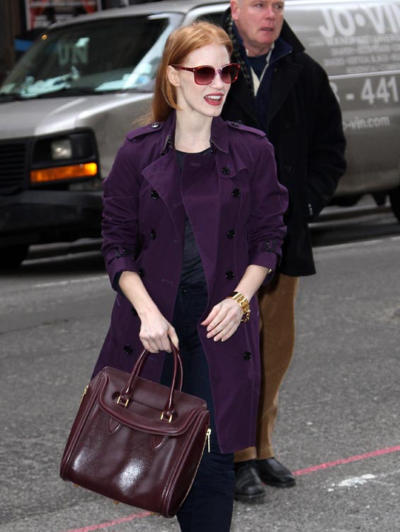 Jessica-Chastain-McQueen-4 - Blog for Best Designer Bags Review